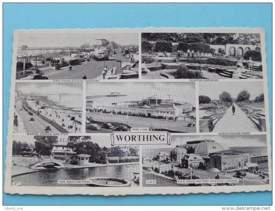 WORTHING Views () Anno 19?? ( Zie Foto Voor Details ) !! - Worthing