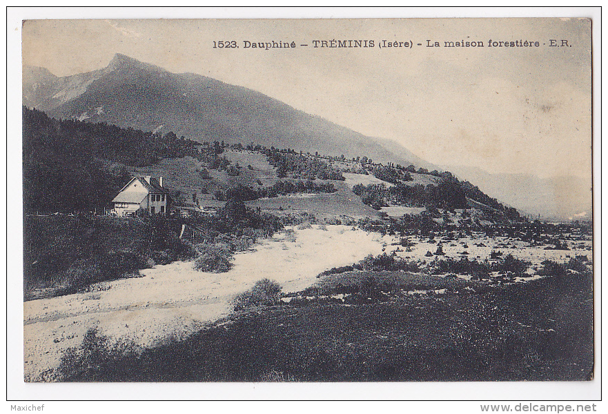 Dauphiné - Tréminis - La Maison Forestière - Circulé 1929, Sous Enveloppe - Autres & Non Classés