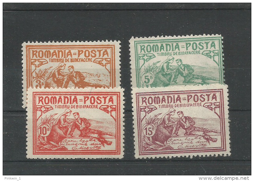 Roemenie Ongebruikt (MH) Mi 169-172 - Unused Stamps