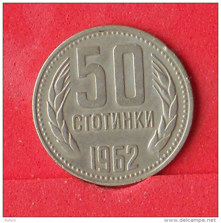 BULGARIA  50  STOTINKI  1962   KM# 64  -    (Nº12222) - Bulgaria