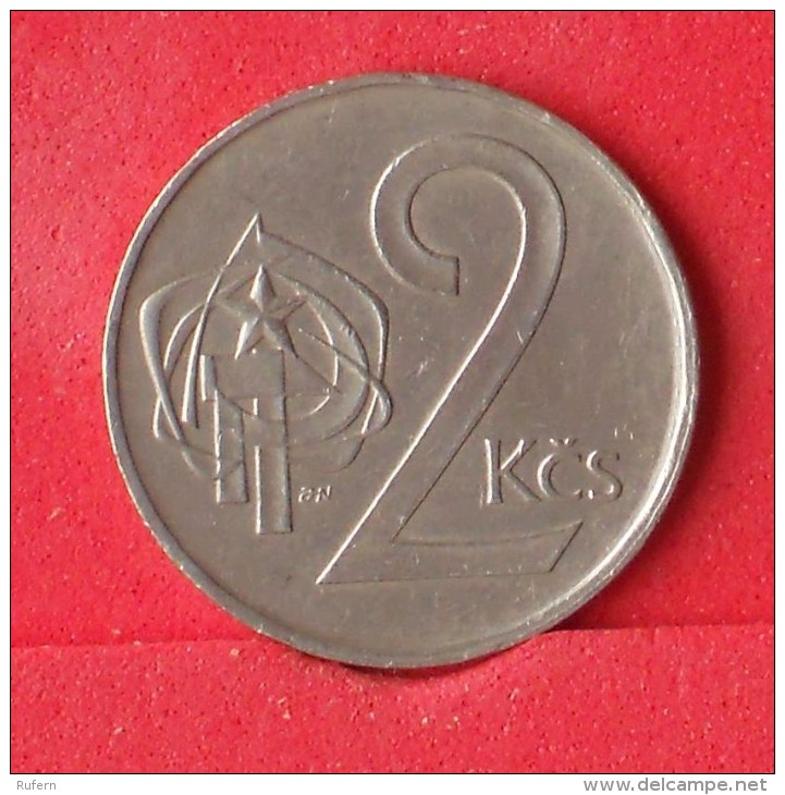 CZECHOSLOVAKIA  2  KORUNY  1986   KM# 75  -    (Nº12226) - Tsjechoslowakije