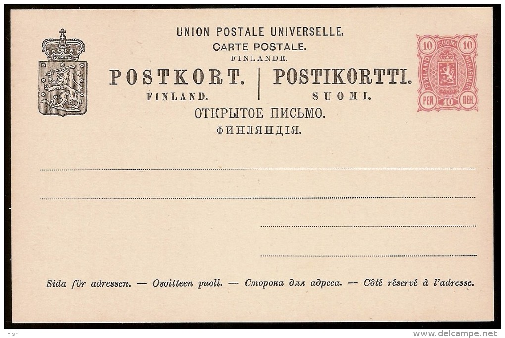 Finland  ** & Bilhete Postal (1) - Lettres & Documents