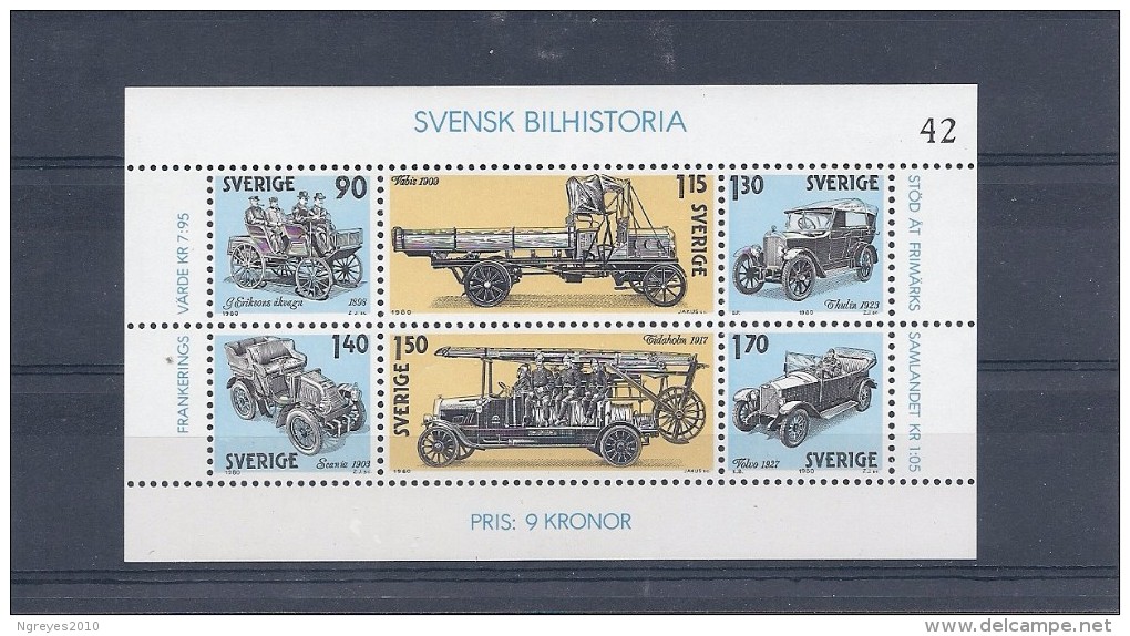 140020672  SUECIA  YVERT   HB  Nº  8  **/MNH - Blocks & Sheetlets