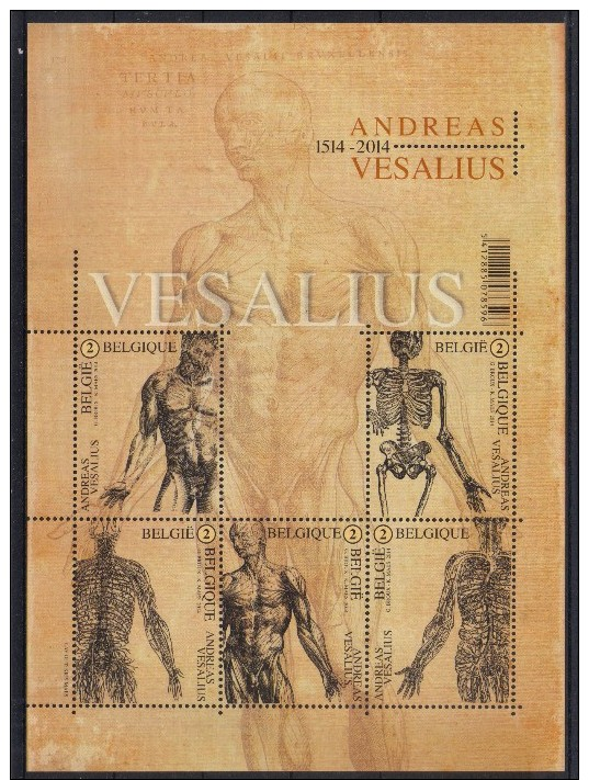 Belgie 2014 Vesalius BF 215 *** PLAKPRIJS OPRUIMING *** - 1961-2001