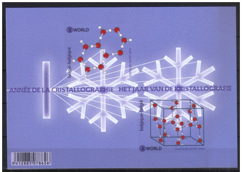 Belgie 2014 Kristallografie BF 216 *** PLAKPRIJS OPRUIMING *** - 1961-2001