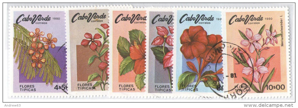 CAPO VERDE - CABO VERDE - 1980 - Fiori, Flowers - Cap Vert