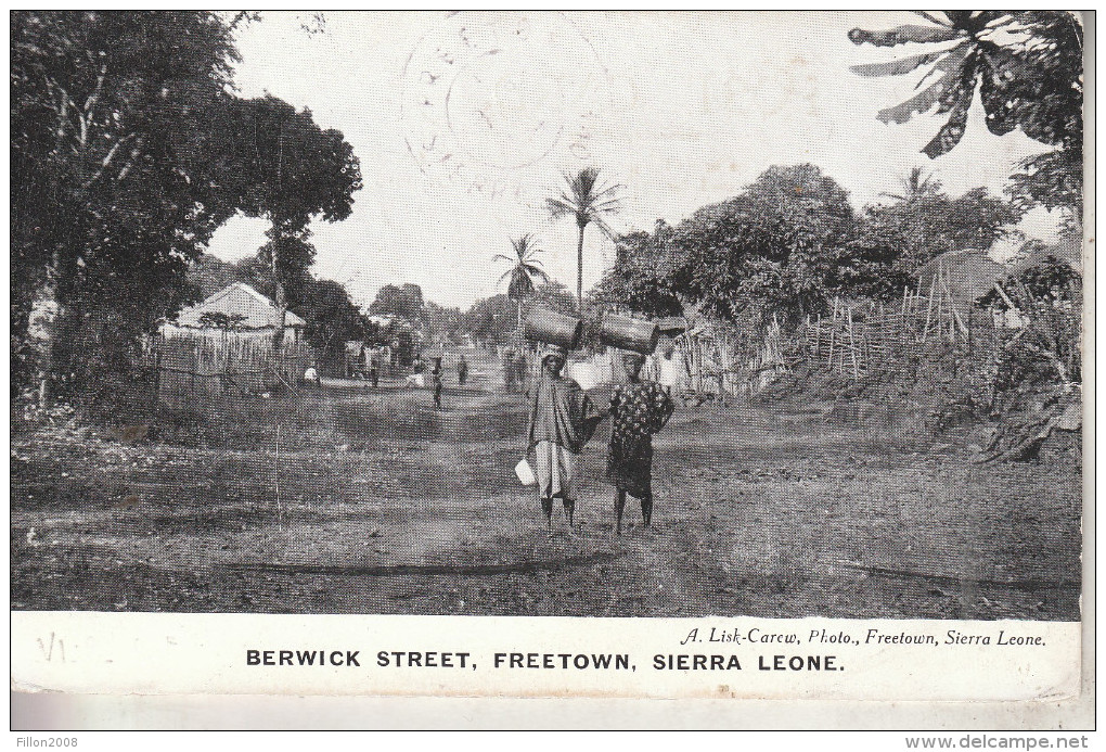 Afrique - Sierra Léone - Freetomn - Berwick Street - Sierra Leone