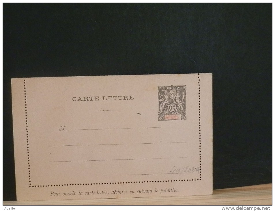 49/203A  CARTE_LETTRE FERMEE - Cartas & Documentos