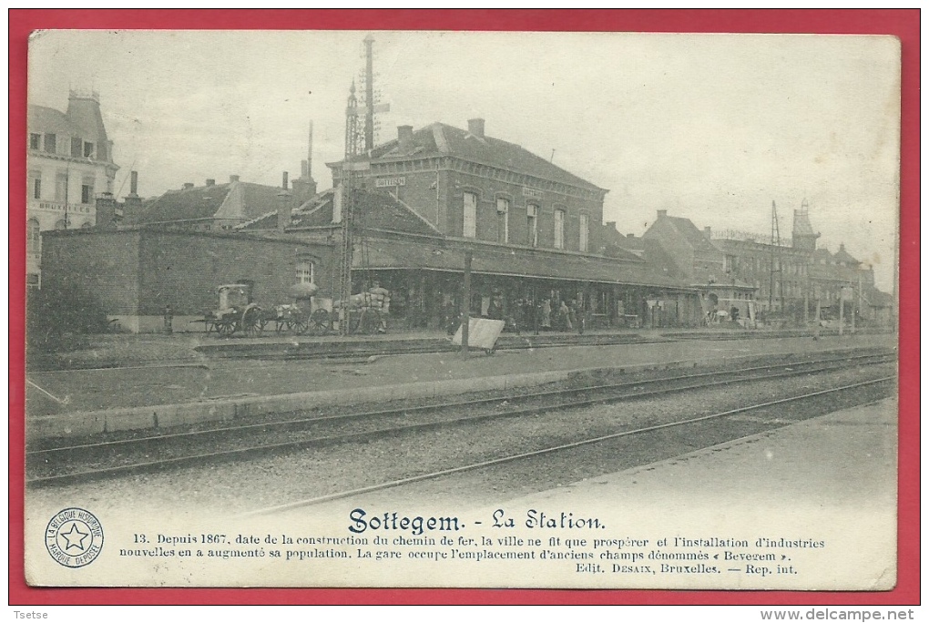 Zottegem - Statie - Feldpost 1914 ( Verso Zien ) - Zottegem