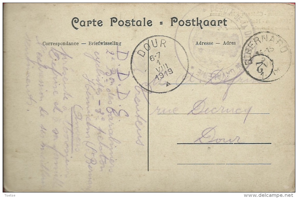 Hemiksem - Hof Van Hemixem - Hoofdingang - 1919 ( Verso Zien ) - Hemiksem