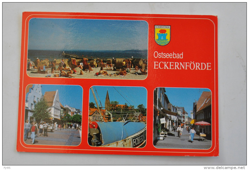 OSTSEEBAD  ECKERNFORDE  4 VUES - Eckernfoerde