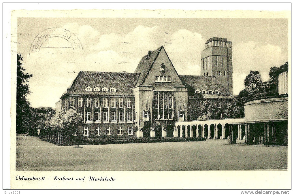 Delmenhorst. Rathaus Und Markthalle. - Delmenhorst
