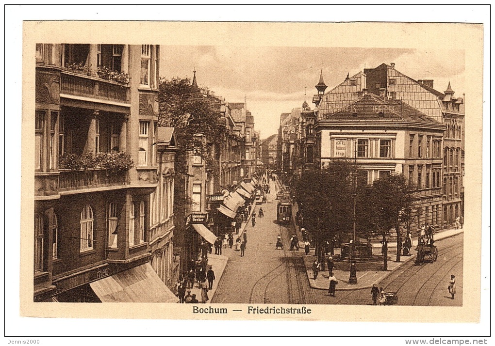 BOCHUM - Friedrichstrasse - Ed. Moonen, Essen - Bochum