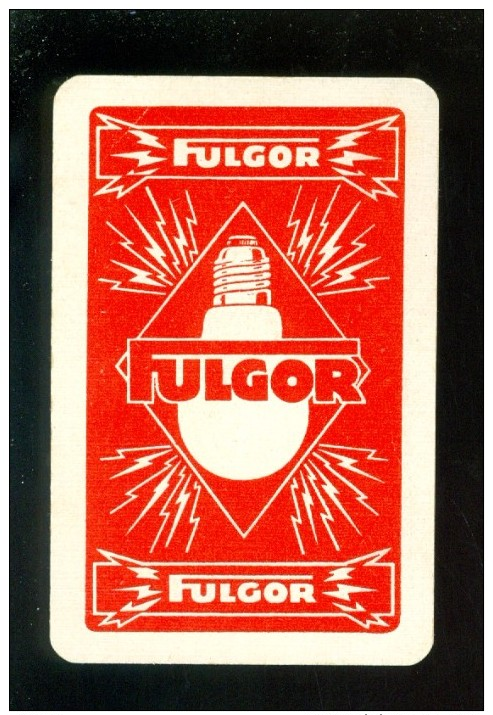 Speelkaart ( 641 )   Joker   -    Lamp  Lampe FULGOR - Cartes à Jouer Classiques