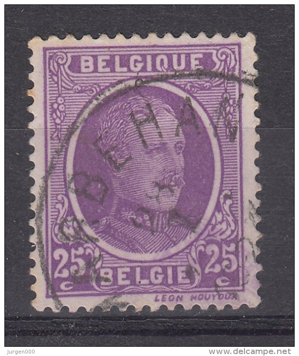 Nr 198, Met Abklatsch Op Achterzijde ! (X04027) - 1922-1927 Houyoux