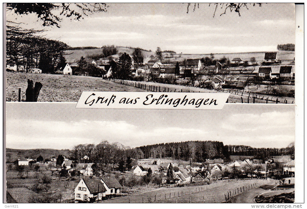 5277 MARIENHEIDE - ERLINGHAGEN, Panorama - Marienheide