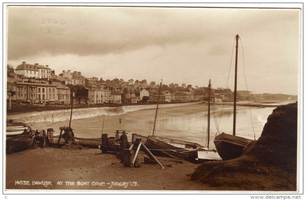 Dawlish, At The Boat Cove - Judges Ltd - Postmark 1939 - Other & Unclassified