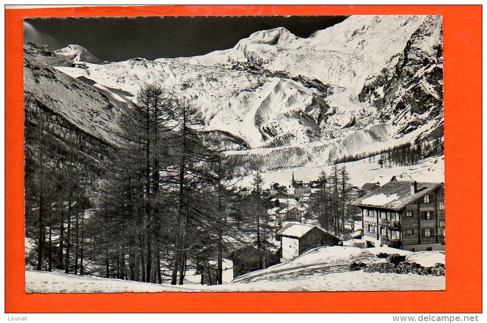 Saas-Fee Mit Feegletscher Und Alphubel - Saas-Fee