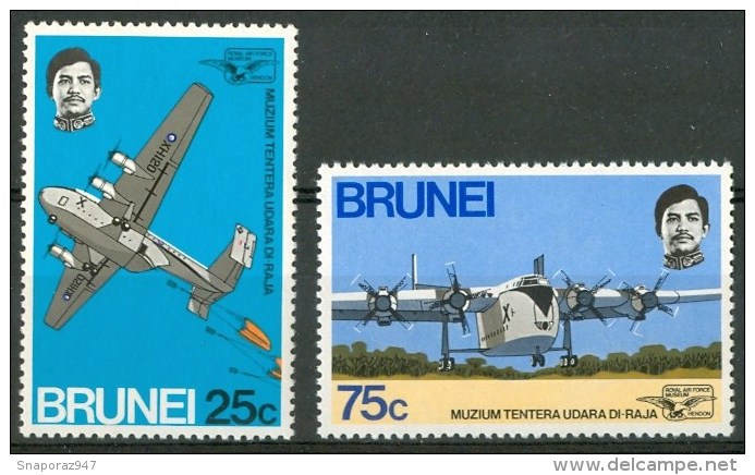 1972 Brunei Hendon Museo Royal Air Force Set MNH** B117 - Brunei (1984-...)