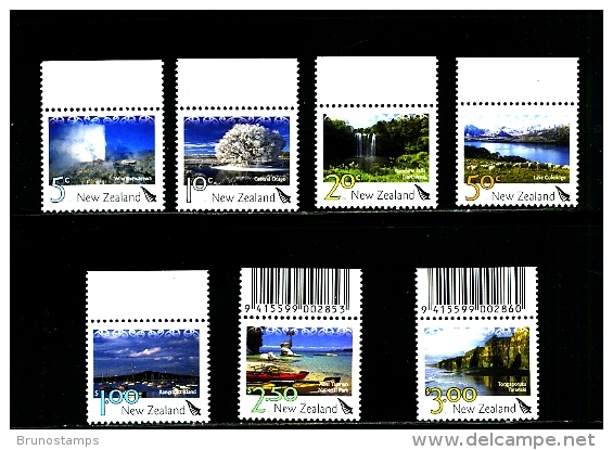 NEW ZEALAND - 2007  SCENIC  SET  MINT NH - Ongebruikt