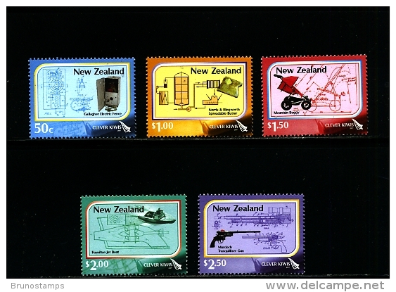 NEW ZEALAND - 2007  CLEVER KIWIS  SET  MINT NH - Unused Stamps