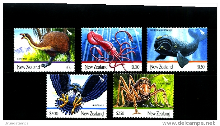 NEW ZEALAND - 2009  GIANT OF NZ  SET   MINT NH - Neufs