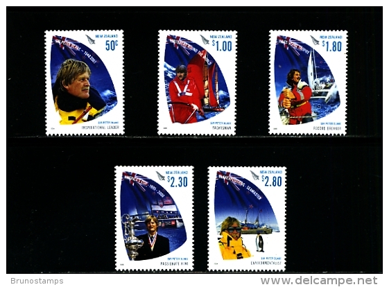 NEW ZEALAND - 2009  SIR PETER BLAKE  SET  MINT NH - Nuevos