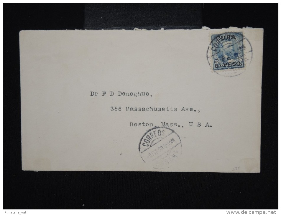 ETATS -UNIS - CUBA - Enveloppe De La Havane Pour Boston En 1899 - à Voir - P7955 - Cuba