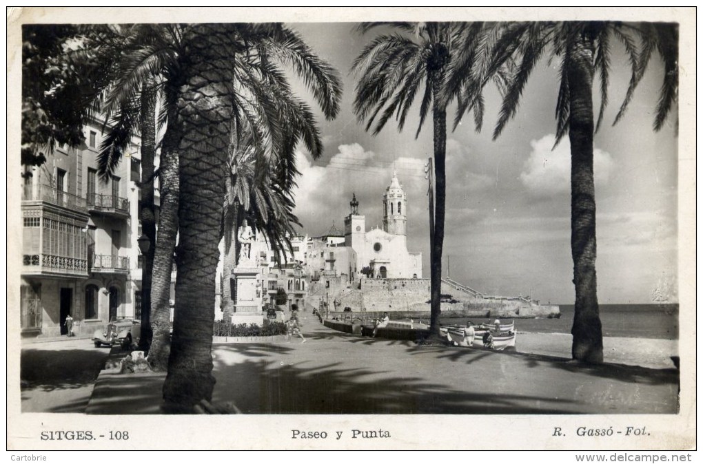 Espagne - SITGES - Paseo Y Punta - Autres & Non Classés