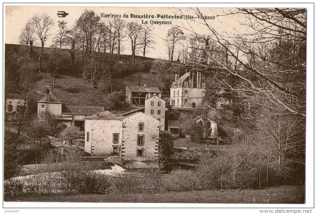 CPA   87   BUSSIERE POITEVINE     LE QUEYROUX - Bussiere Poitevine