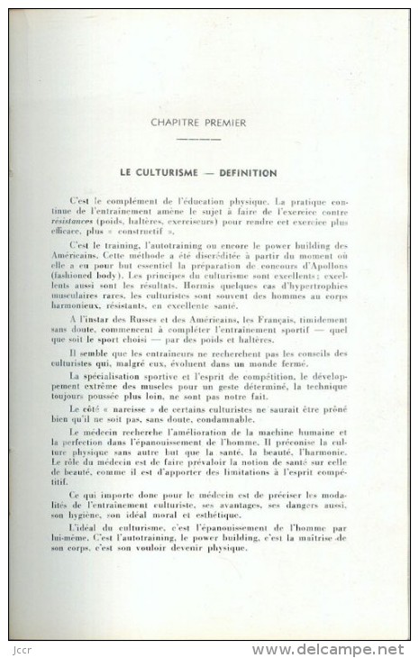 Docteur Gérard Debuigne - Musculation Par Le Culturisme, Culture Physique Moderne, Diététique - 1963 - Sport