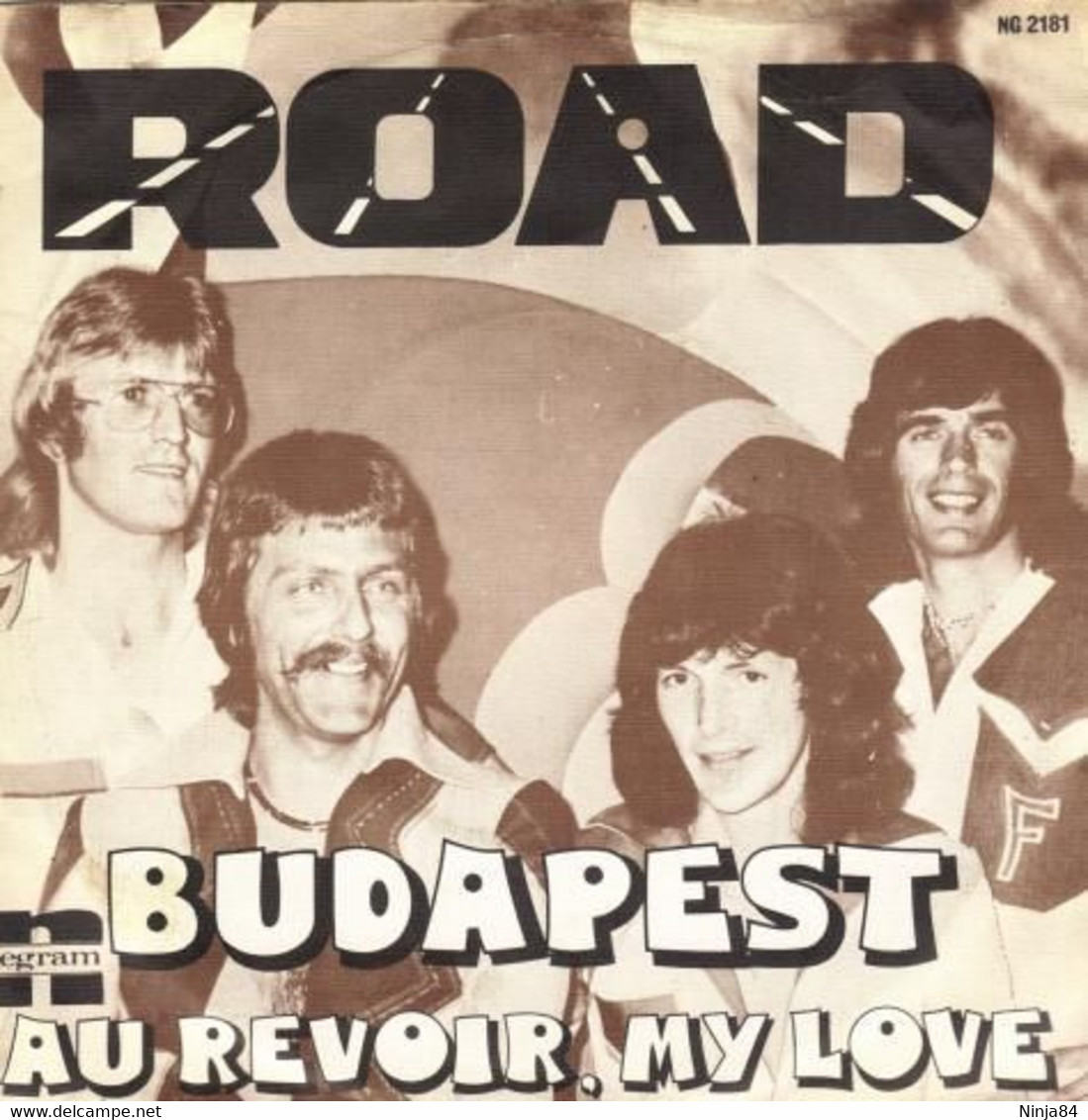 SP 45 RPM (7")  Road  "  Budapest  "  Hollande - Rock