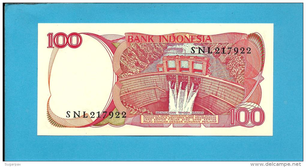 INDONESIA - 100 Rupiah - 1984 - P 122.b - UNC. - Série SNL - 2 Scans - Indonesia