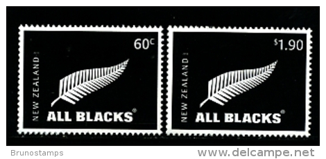 NEW ZEALAND - 2010  ALL BLACKS  SET  MINT NH - Nuovi