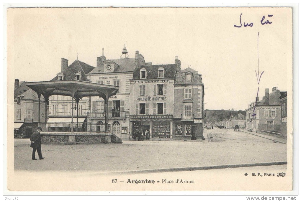 36 - ARGENTON - Place D´Armes - BF 67 - Kiosque - Autres & Non Classés