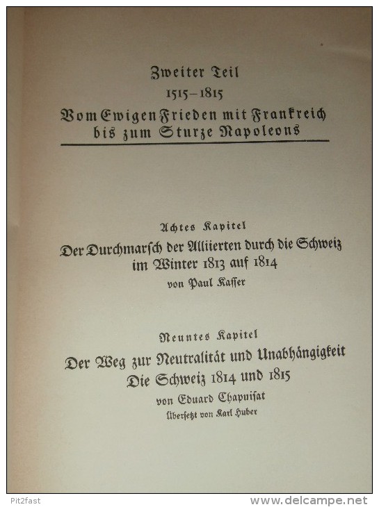 Schweizer Kriegsgeschichte , Heft 9 , 120 S.,Hüningen , Bourglibre , Neudorf , Selestat , Neuchatel , Fribourg !!! - Militär & Polizei