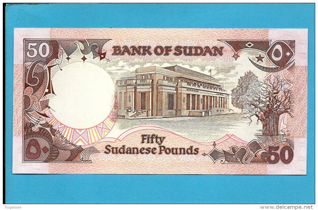 SUDAN - 50  SUDANESE POUNDS - 1991 - P 48 - UNC. - 2 Scans - Sudan