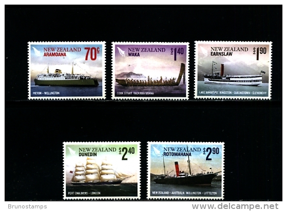 NEW ZEALAND - 2012   GREAT VOYAGES   SET  MINT NH - Neufs