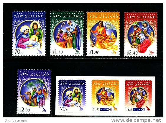 NEW ZEALAND - 2012   CHRISTMAS   SET  MINT NH - Unused Stamps