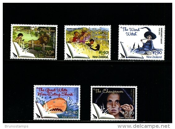 NEW ZEALAND - 2013  MARGARET  MAHY  SET  MINT NH - Unused Stamps
