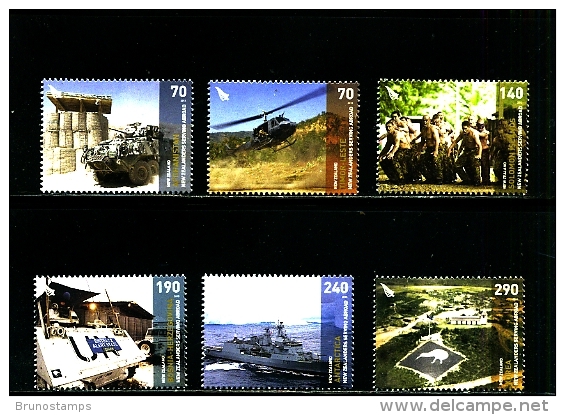 NEW ZEALAND - 2013  ANZAC  SET  MINT NH - Unused Stamps