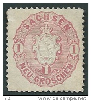 STAMPS SASSONIA - SACHSEN -SAXONY - GERMANY 1863  MINT - Saxe