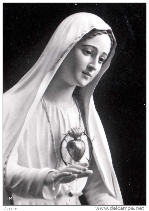 FATIMA - Unbeflecktes Herz Maria, Karte Aus Portugal Gel.1961 N.Wien - Sonstige & Ohne Zuordnung