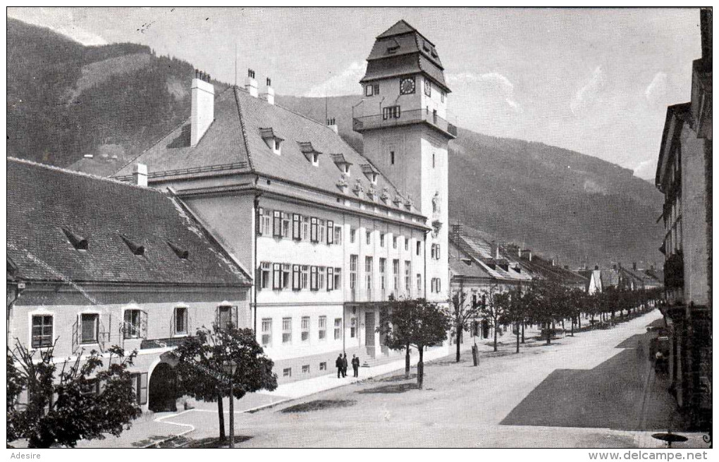 ROTTENMANN - Rathaus, Karte Gel.1928 - Rottenmann