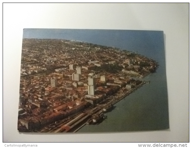 STORIA POSTALE FRANCOBOLLO COMMEMORATIVO Brasile Turistico Belem Vista Aerea - Belém