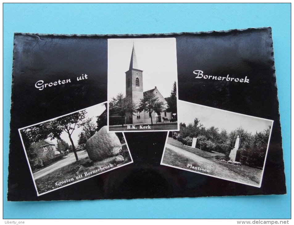 Groeten Uit BORNERBROEK - Anno 19?? ( Zie Foto Details ) !! - Almelo