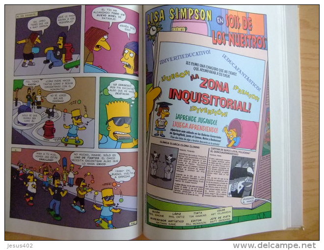 LIBRO SUPER SIMPSON Nº 8 VER FOTOS - Otros & Sin Clasificación