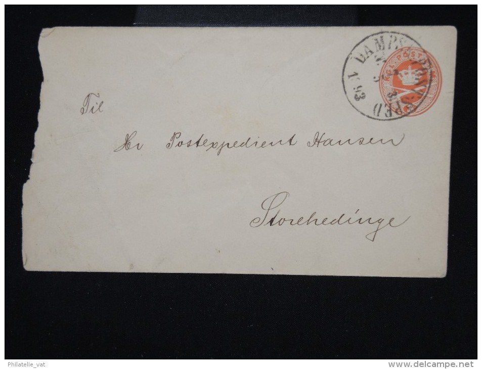 DANEMARK - Entier Postal ( Enveloppe) Voyagé Pour Stohedinge En 1893 - à Voir - Lot P7983 - Ganzsachen