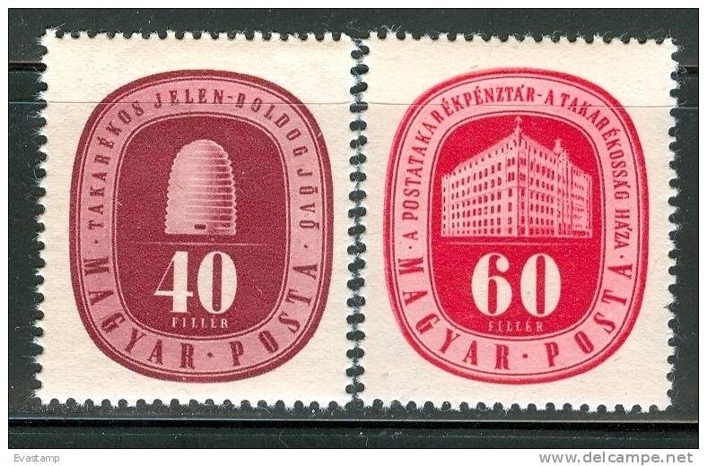 HUNGARY - 1947.Postal Savings Bank Cpl.Set MNH!! Mi 997-998 - Unused Stamps