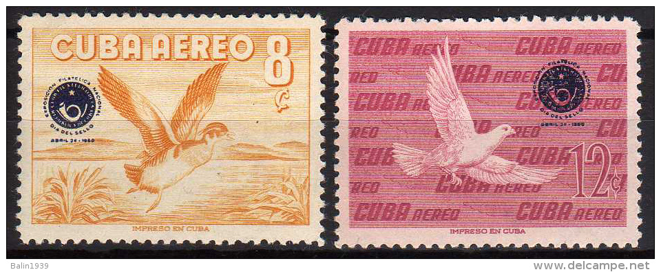 1960 - Cuba - Sc C209-C210 - MNH - 024 - Neufs